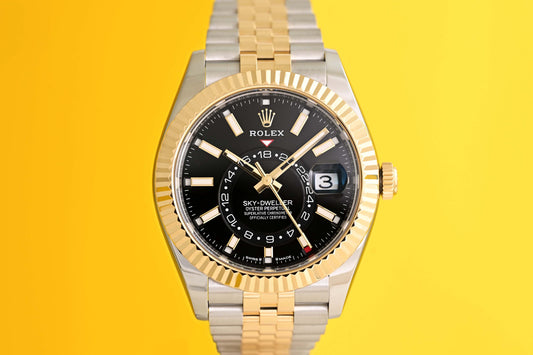 Rolex Sky-Dweller 336933 - Full Set - Black Dial
