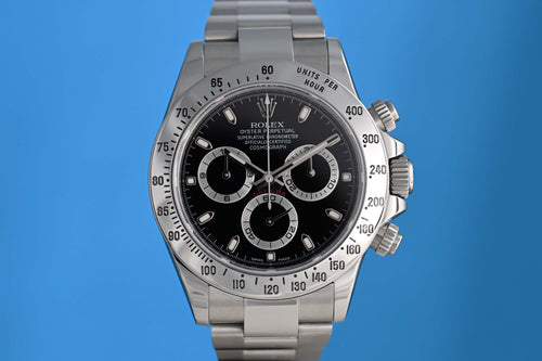 Rolex Daytona 116520 - Black Dial - Full Set - 2013 - LC100