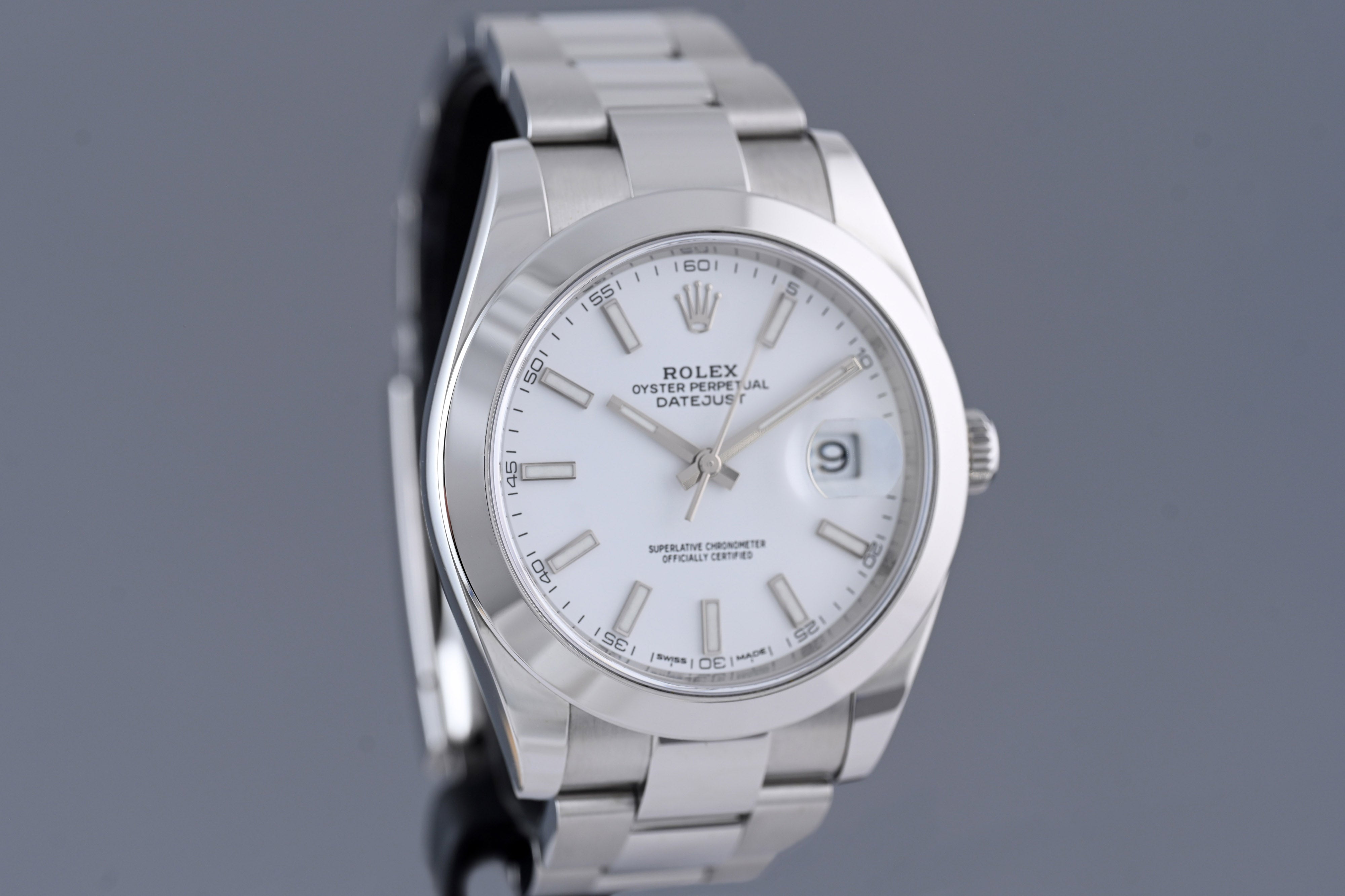 Rolex 126300 sale white