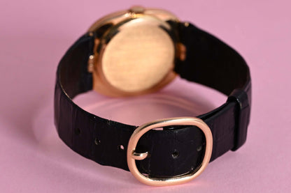 Patek Philippe Ellipse d'Or - Yellow Gold - 3748 - Blue Dial - Full Set - 1979