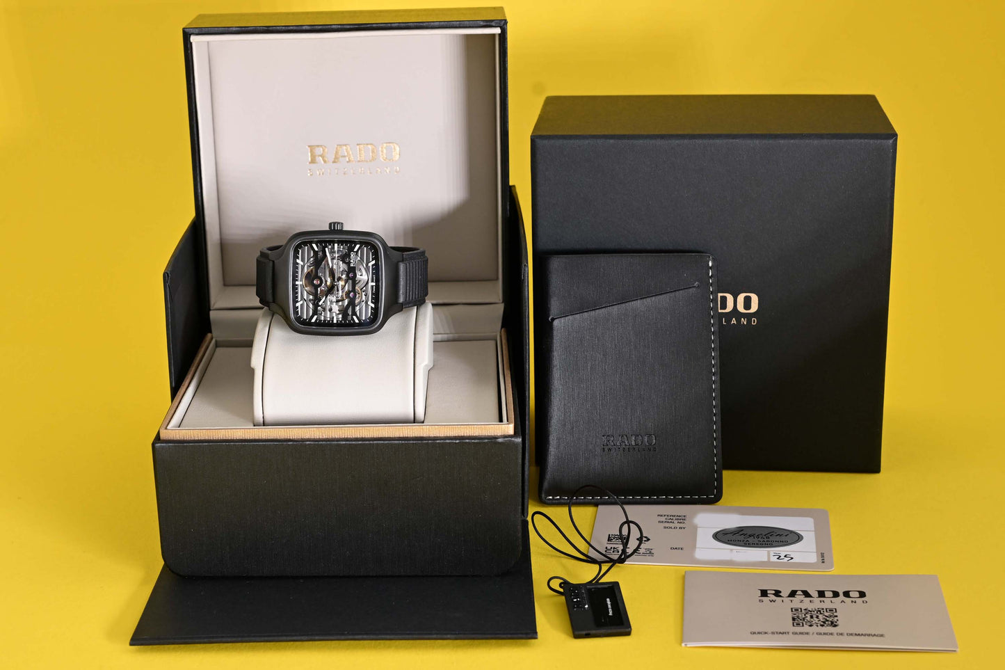 Rado True Square Automatic Skeleton - Full Set
