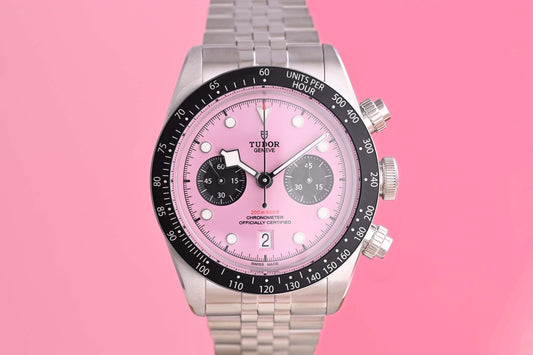 Tudor Black Bay Chronograph 79360N - Pink Dial "Inter Miami" - Full Set - NEW 2026