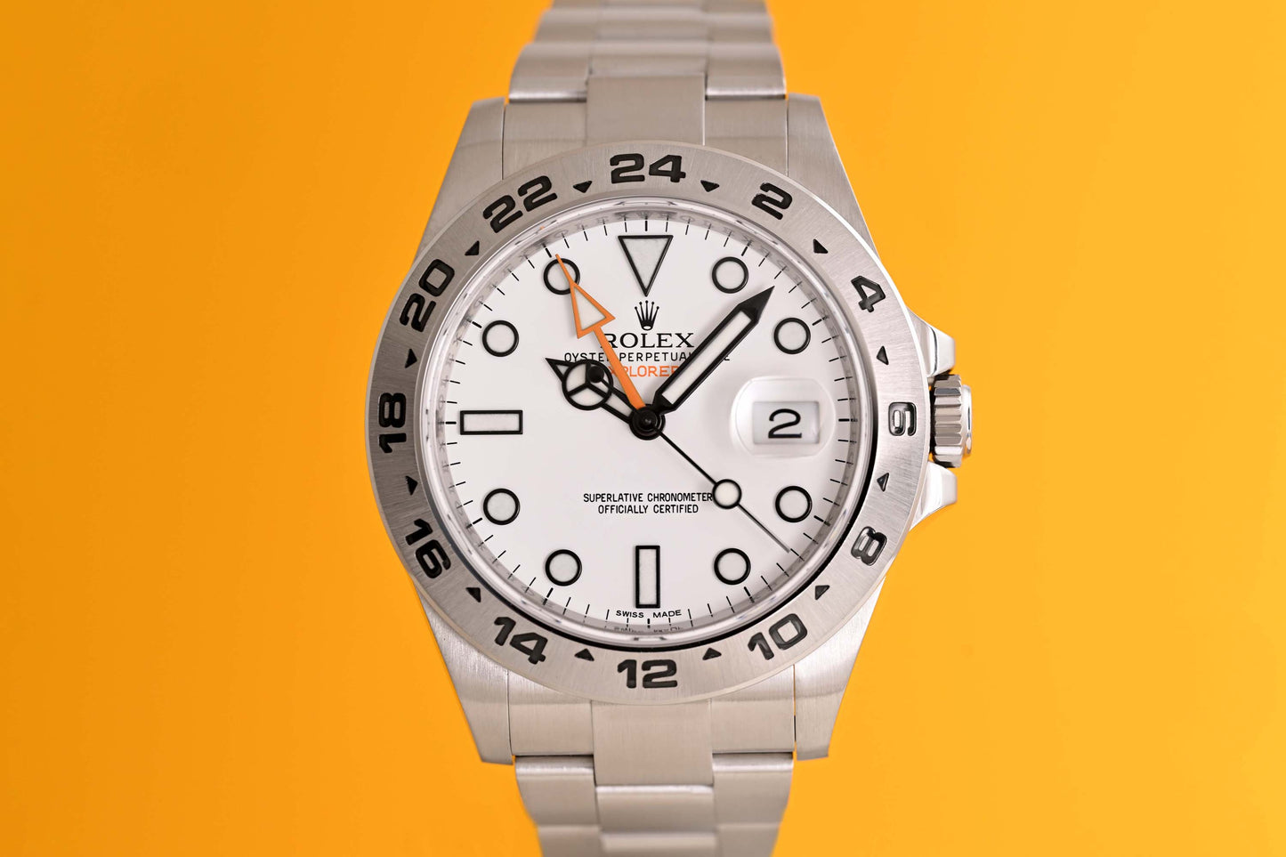Rolex Explorer II 216570 - Full Set - Polar Dial - 2016