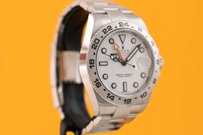 Rolex Explorer II 216570 - Full Set - Polar Dial - 2016