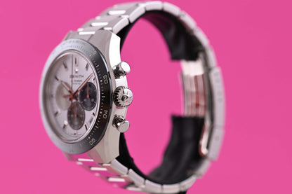 Zenith Chronomaster Sport Steel - Silver Dial - Full Set
