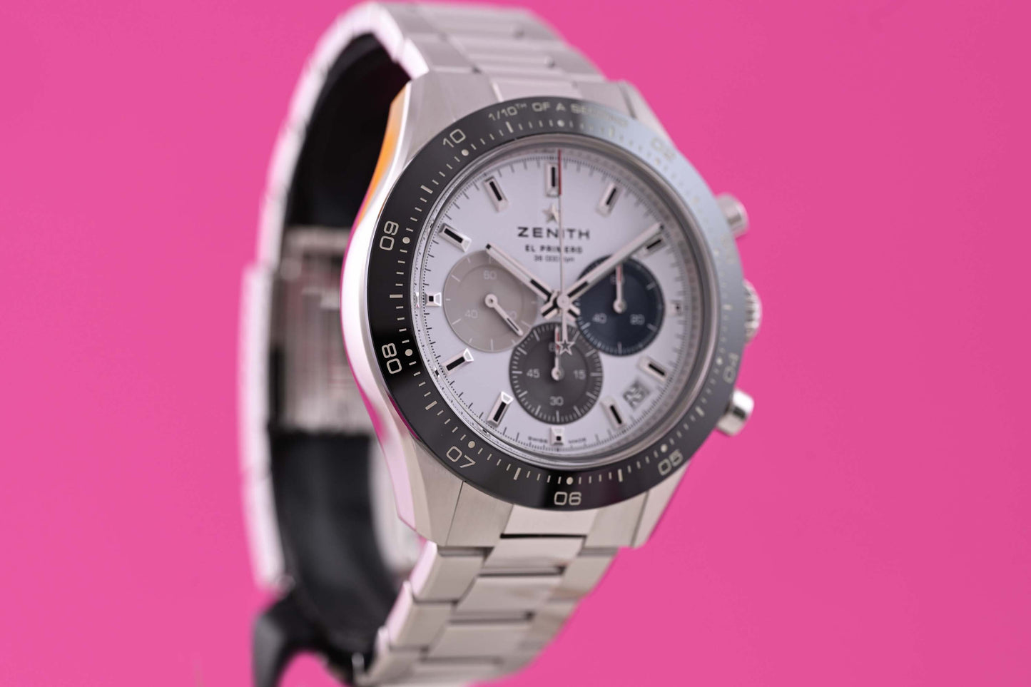 Zenith Chronomaster Sport Steel - Silver Dial - Full Set