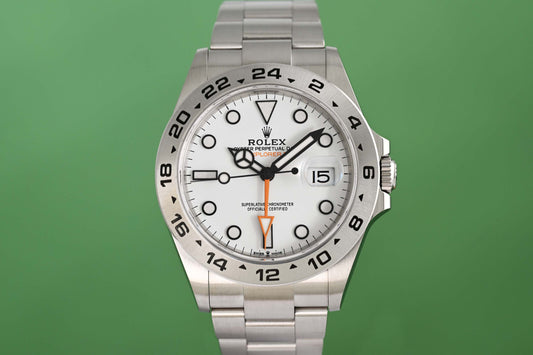Rolex Explorer II 226570 - Polar Dial - Full Set