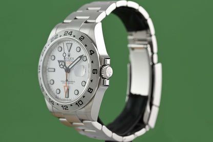 Rolex Explorer II 226570 - Polar Dial - Full Set