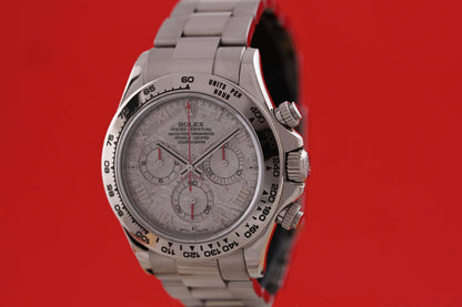 Rolex Daytona Weißgold 116509 - Meteorit Dial - Full Set