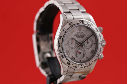 Rolex Daytona Weißgold 116509 - Meteorit Dial - Full Set