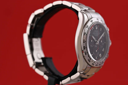 Rolex Daytona White Gold 116509 - Racing Dial - Full Set - LC100