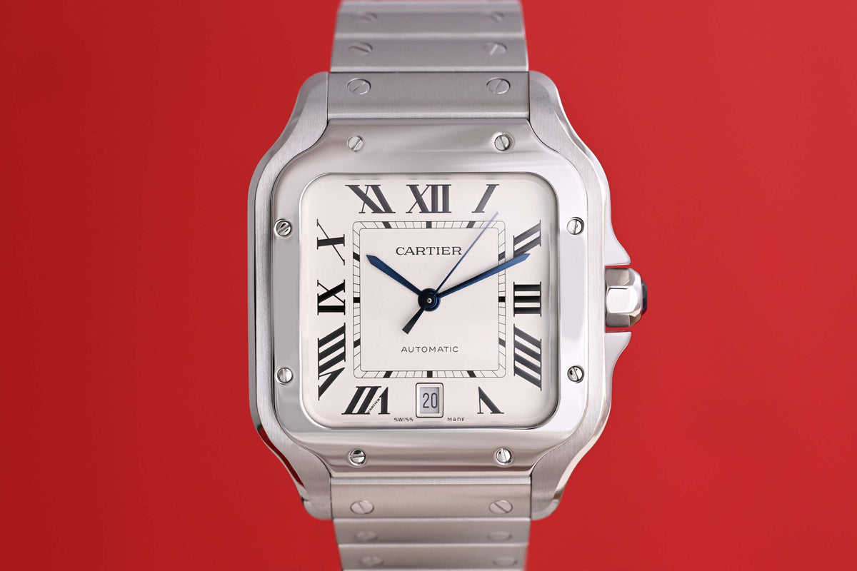Cartier Santos Large - Full Set - WSSA0018