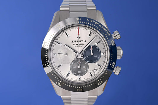 Zenith Chronomaster Sport Steel - Silver Dial - Full Set