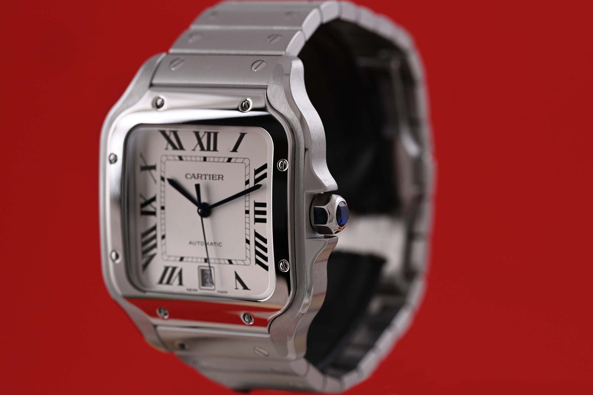 Cartier Santos Large - Full Set - WSSA0018