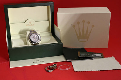 Rolex Daytona Weißgold 116509 - Meteorit Dial - Full Set