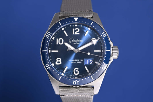 Glashütte Original SeaQ Panorama Date - Full Set - NEW