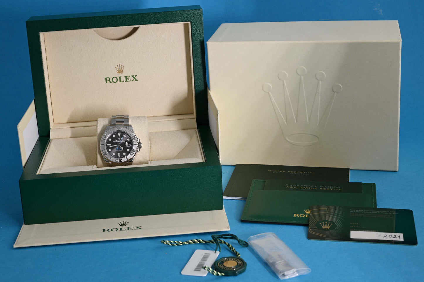 Rolex Yacht-Master 268622 - Rhodium Dial - Medium - Full Set