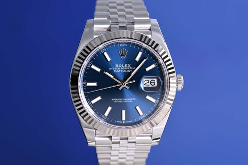 Rolex Datejust 41 - 126334 Blue Dial - Full Set - NEW 2026