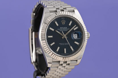 Rolex Datejust 41 - 126334 Blue Dial - Full Set
