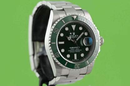 Rolex Submariner 116610LV - Full Set - Hulk - 2020 - New Card