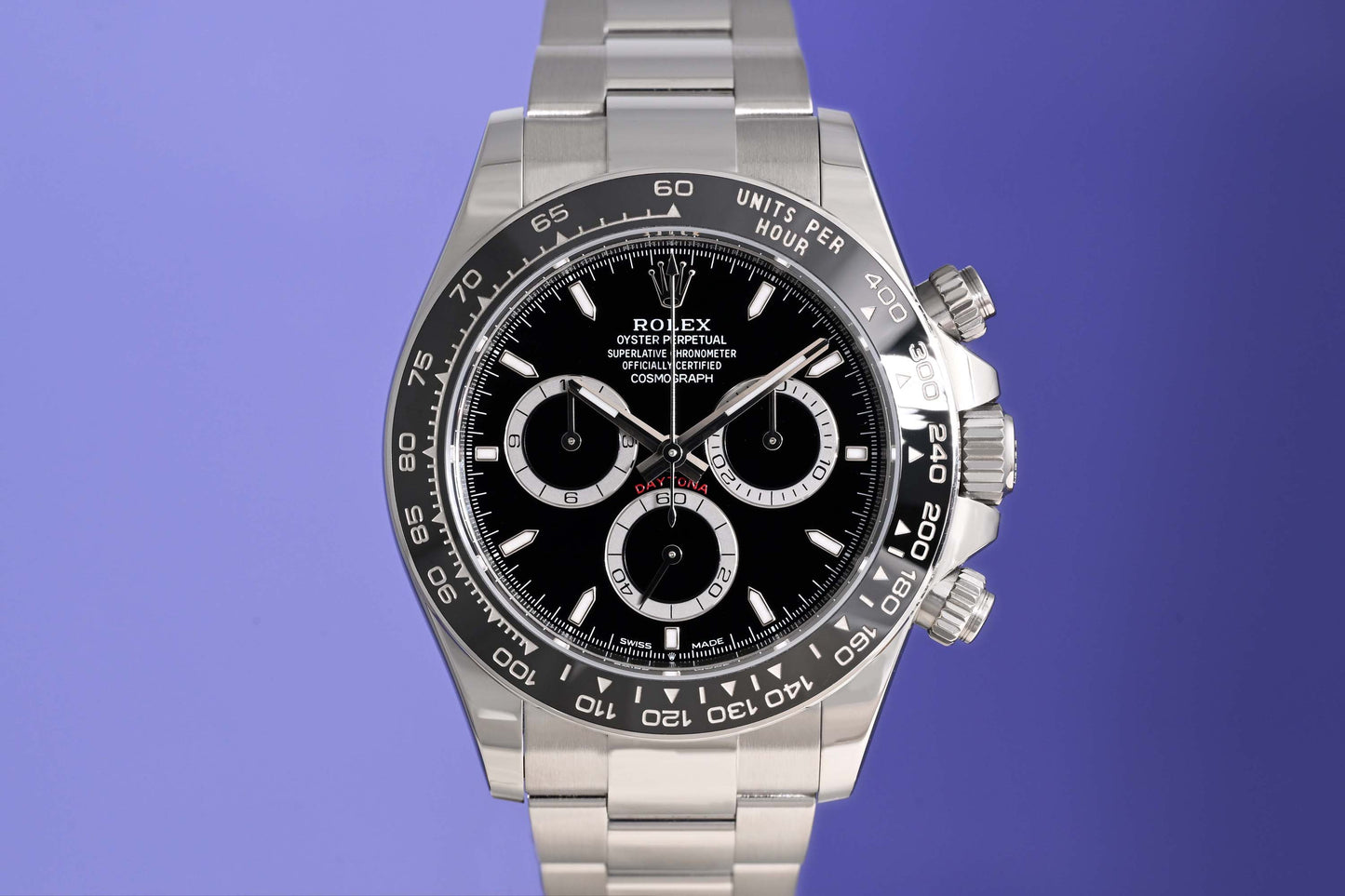 Rolex Daytona 126500LN - Black Dial - Full Set - 2024 - Like NEW