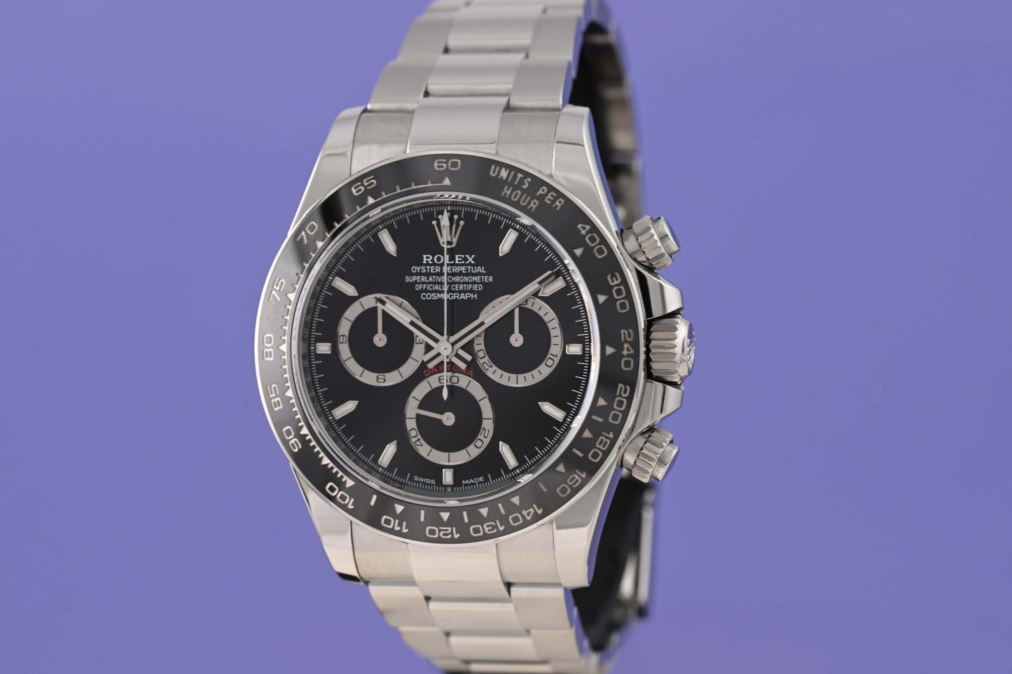 Rolex Daytona 126500LN - Black Dial - Full Set - 2024 - Like NEW