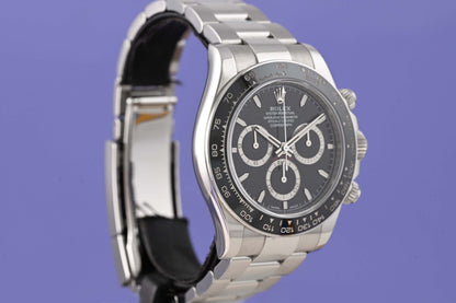 Rolex Daytona 126500LN - Black Dial - Full Set - 2024 - Like NEW