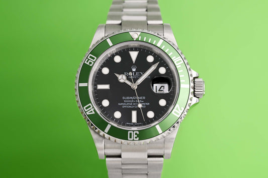 Rolex Submariner 16610LV - Full Set - Kermit - LC100
