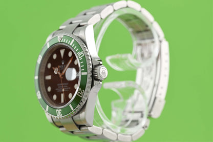 Rolex Submariner 16610LV - Full Set - Kermit - LC100
