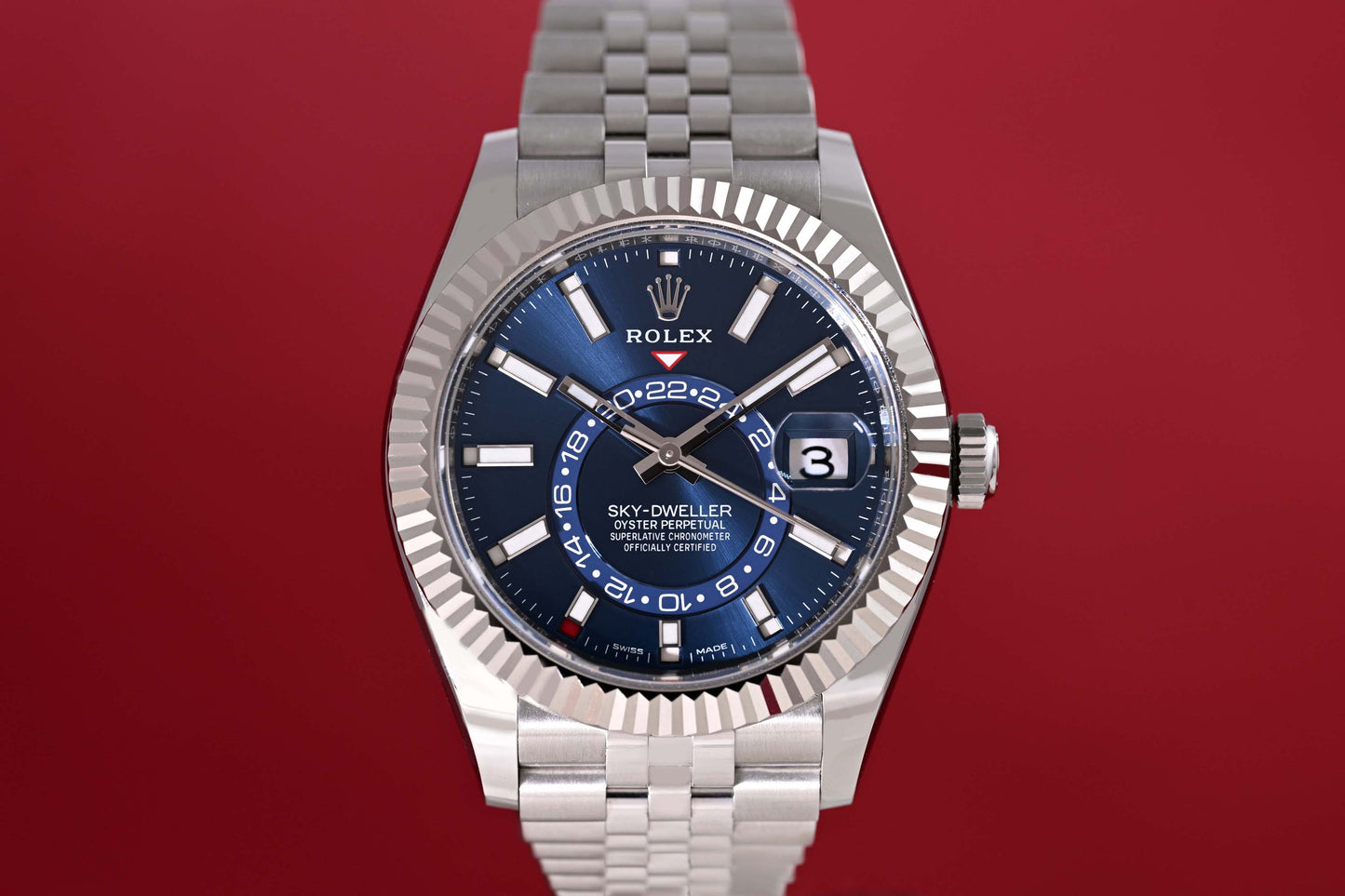 Rolex Sky-Dweller 326934 - Blue Dial - Full Set