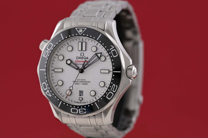 Omega Seamaster Diver 300M - Full Set - White Dial