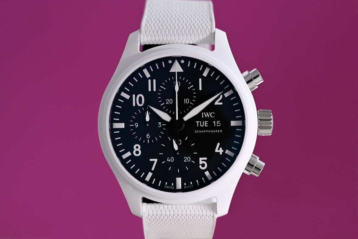 IWC Fliegeruhr Pilot Chronograph Top Gun Lake Tahoe - Full Set - Like NEW 2026