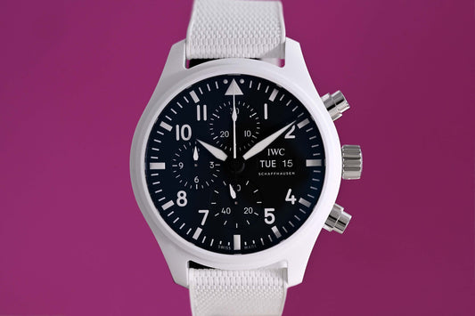 IWC Fliegeruhr Pilot Chronograph Top Gun Lake Tahoe - Full Set - Like NEW 2026