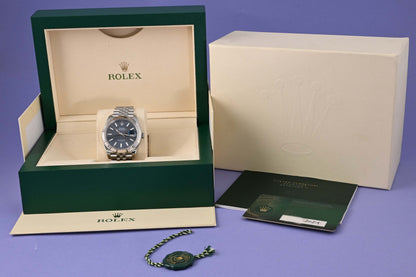 Rolex Datejust 41 - 126334 Blue Dial - Full Set