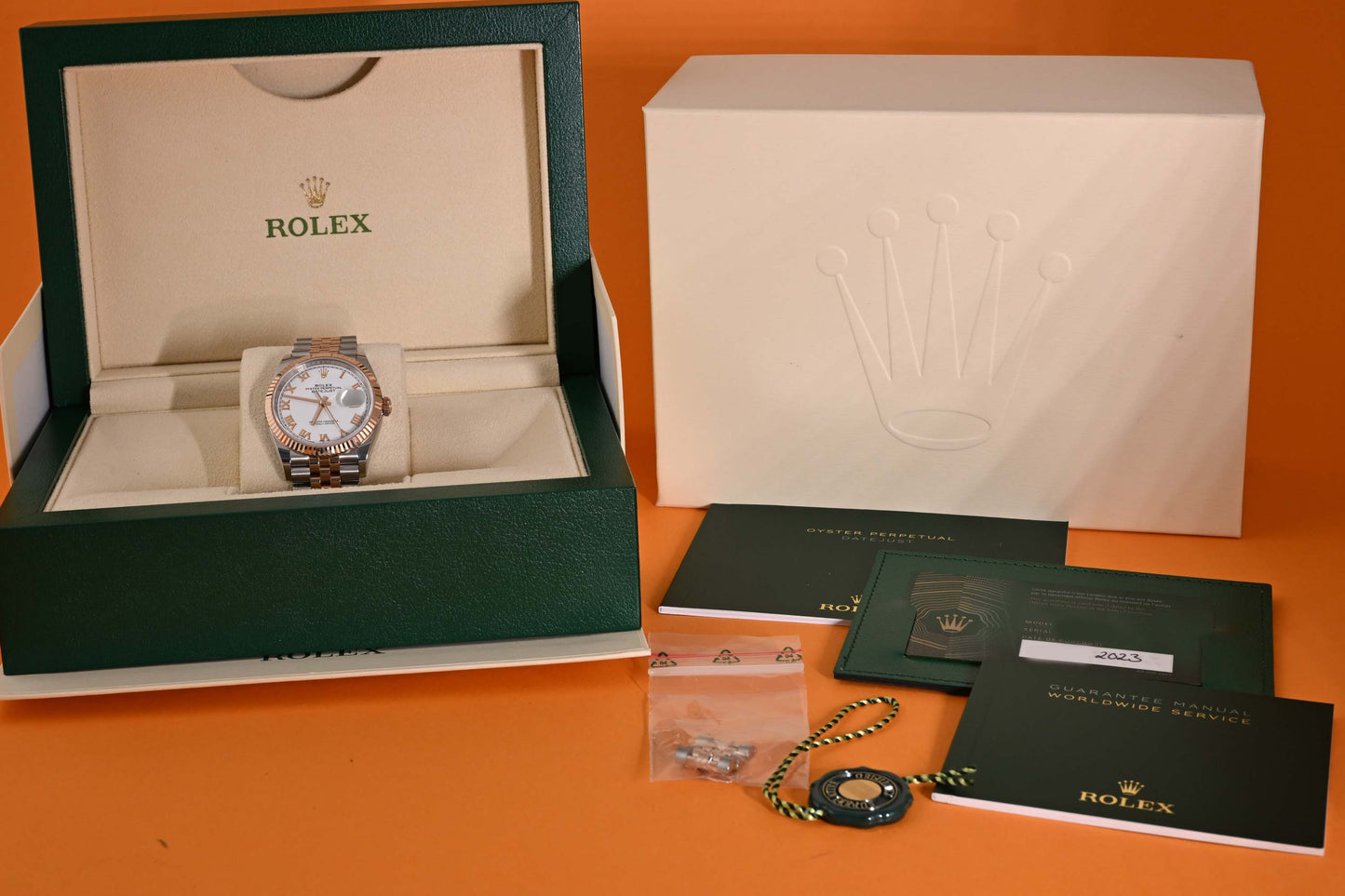Rolex Datejust 126231 - Stahl/Roségold - Full Set