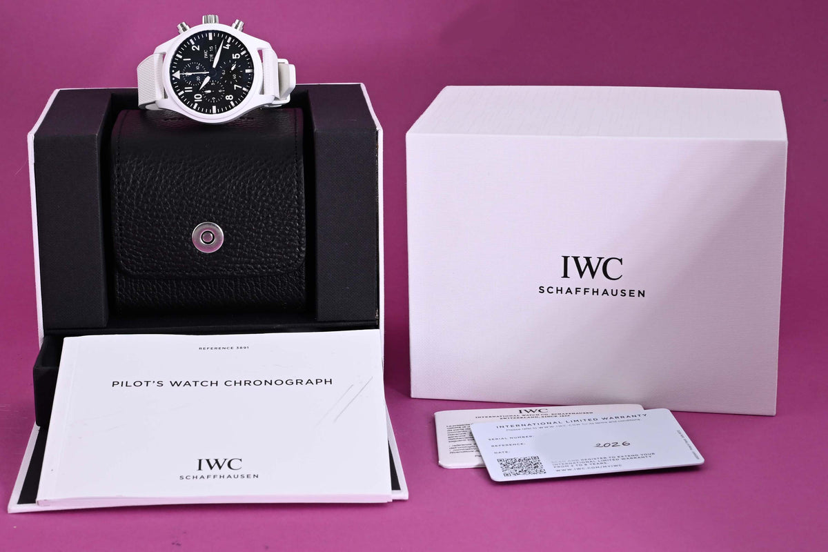 IWC Fliegeruhr Pilot Chronograph Top Gun Lake Tahoe - Full Set - Like NEW 2026