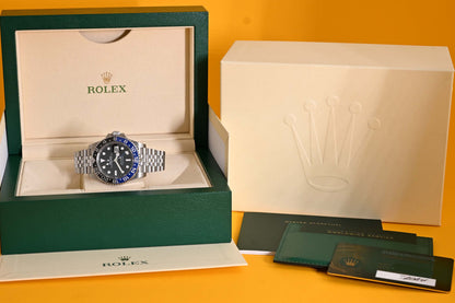 Rolex GMT Master II Batgirl 126710BLNR - Full Set - 2024