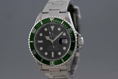 Rolex Submariner 16610LV - Full Set - Kermit - LC100
