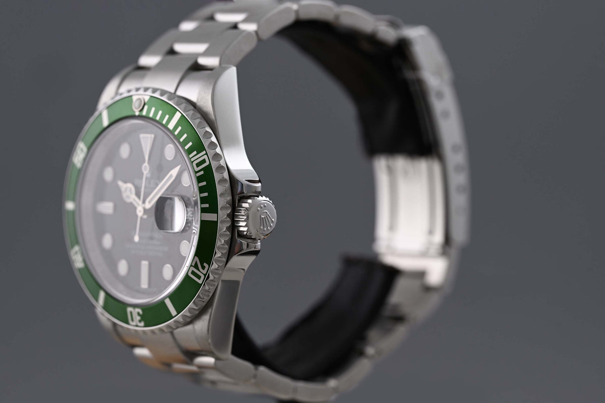 Rolex Submariner 16610LV - Full Set - Kermit - LC100