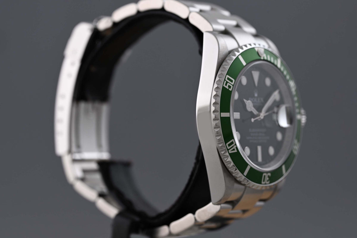 Rolex Submariner 16610LV - Full Set - Kermit - LC100