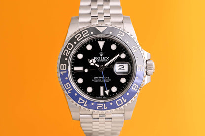 Rolex GMT Master II Batgirl 126710BLNR - Full Set - 2024
