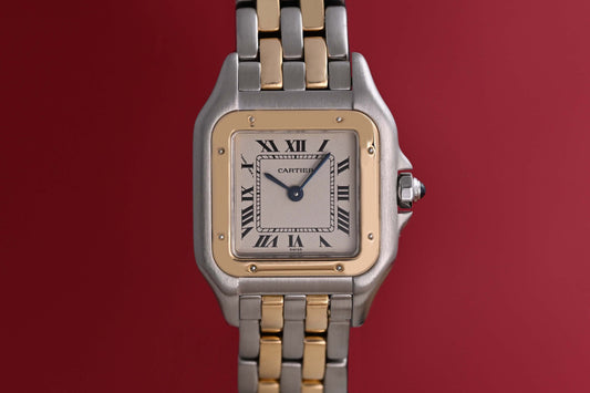 Cartier Panthère - Stahl/Gold - 2 Row