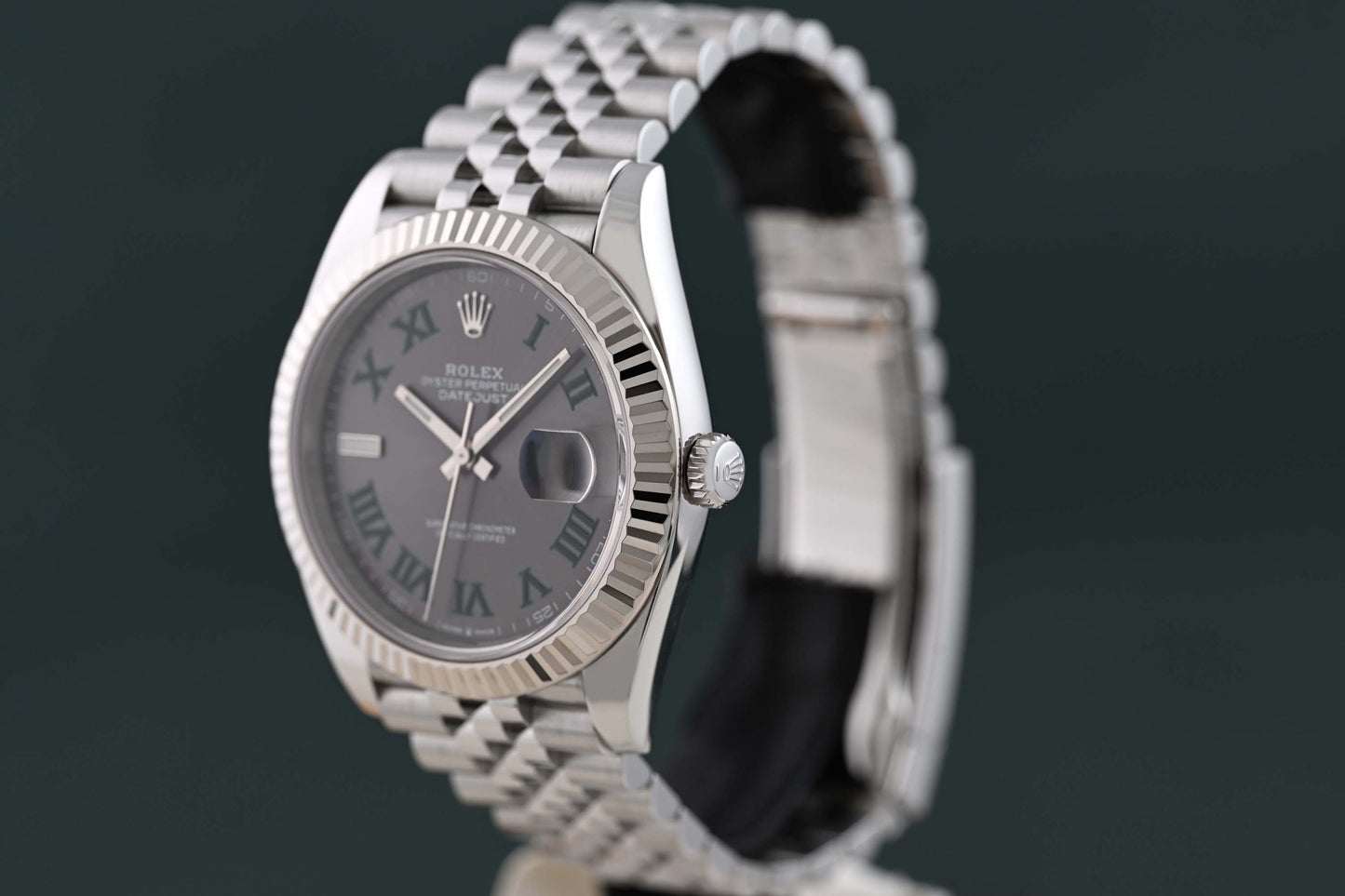 Rolex Datejust 41 - 126334 Wimbledon - Full Set - 2021