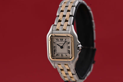 Cartier Panthère - Stahl/Gold - 2 Row