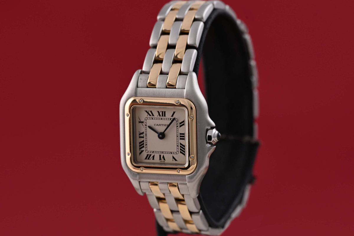 Cartier Panthère - Stahl/Gold - 2 Row