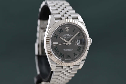 Rolex Datejust 41 - 126334 Wimbledon - Full Set - 2021