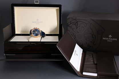 Patek Philippe Annual Calendar Chronograph - 5905R-010 - Rose Gold - Blue Dial - 2026