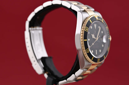Rolex Submariner 16613 Stahl/Gold - Black Dial - Full Set - LC100 - Baujahr 2007