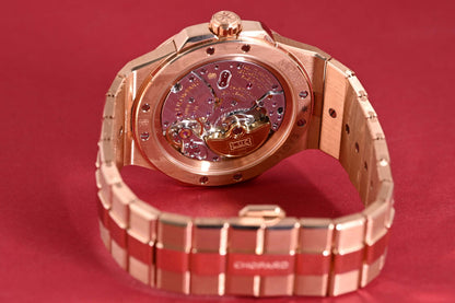 Chopard Alpine Eagle 41 XP CS Gold - Full Set - Shades of Wood Dial