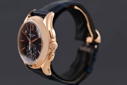 Patek Philippe Annual Calendar Chronograph - 5905R-010 - Rose Gold - Blue Dial - 2026